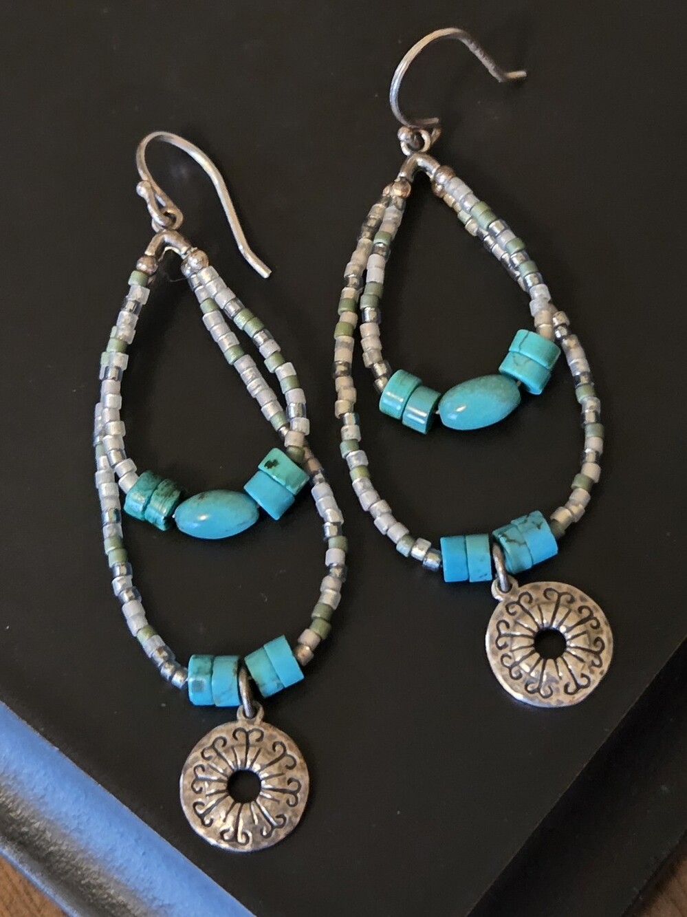 Silpada Sterling Silver & Turquoise Earrings